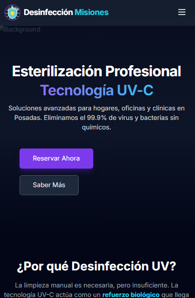 Desinfección Misiones